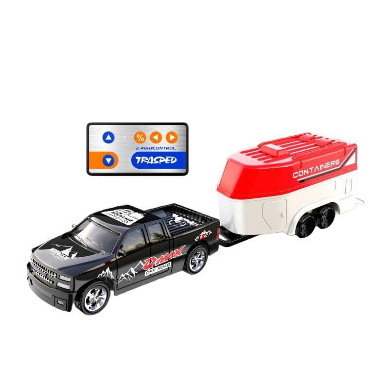 1:64 Mini Alloy RC Car with Lights | Metal Alloy | Trailer - Image 12