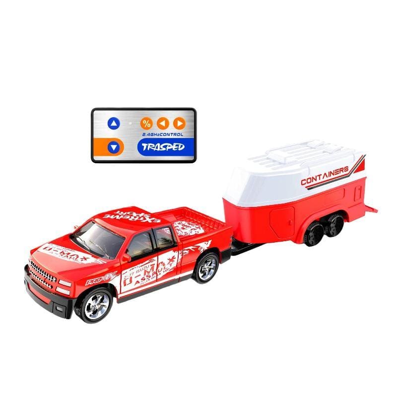 1:64 Mini Alloy RC Car with Lights | Metal Alloy | Trailer - Image 13