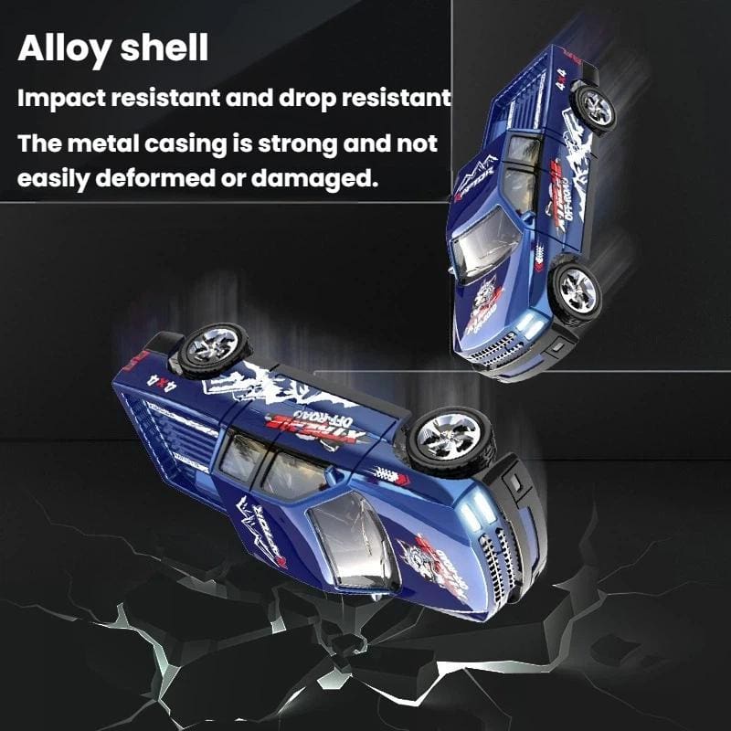 1:64 Mini Alloy RC Car with Lights | Metal Alloy | Trailer - Image 9