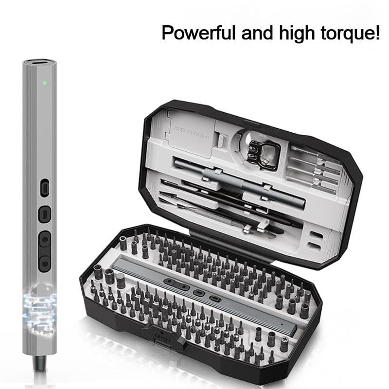 153-in-1 Pro Electric Screwdriver Set | Three-Speed Adjustment | Light | 650mAh Battery - Image 3