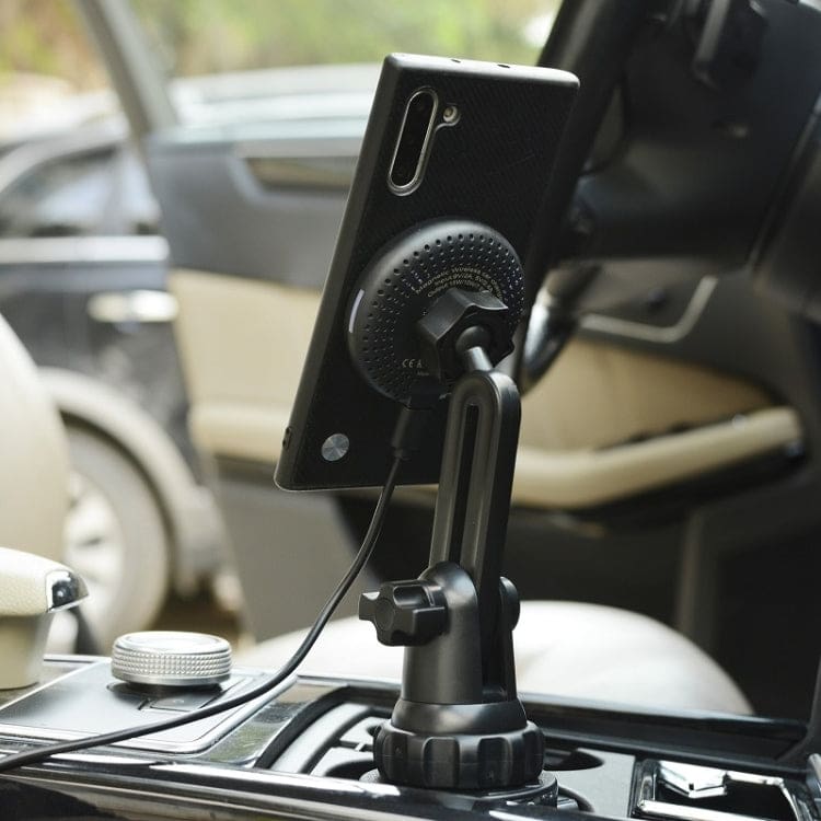 15W Max Wireless Magnetic Phone Charger, Magsafe Charging, Cup Holder Mount or Air Vent mount - Image 6