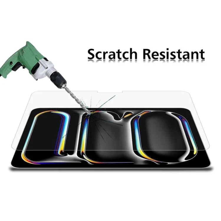 [2 Pack] Apple iPad Air 13 2024, Pro 13 2024 Tempered Glass Screen Protector, Anti-Scratch - Image 4