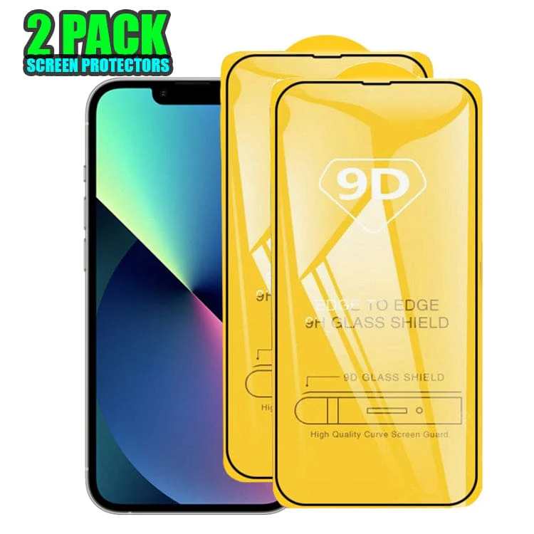 [2 Pack] Apple iPhone 14 - Tempered Glass Screen Protector, High Hardness, Anti-Scratch