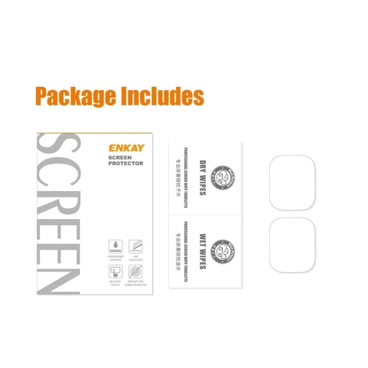 [2 Pack] Apple Watch Ultra / Ultra 2 / Ultra 3 49mm Tempered Glass Screen Protector - Image 2