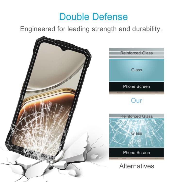 [2 PACK] Doogee Fire 6 Series Tempered Glass Screen Protector - Image 4