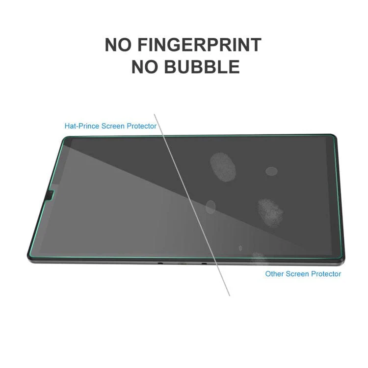 [2 PACK] Lenovo Tab M10 Plus (TB-X606F) Tempered Glass Screen Protector, High Hardness, Anti-Scratch - Image 2