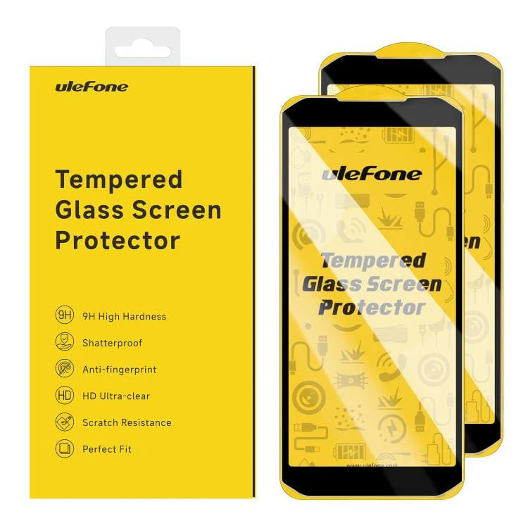 [2 PACK] Original Ulefone Armor X32 / X32 Pro High Quality Tempered Glass High Hardness, Anti-Scratch - Image 2