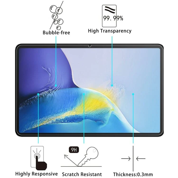 [2 PACK] Oukitel OT5 Tempered Glass 9H Hardness, Anti-Scratch - Image 2