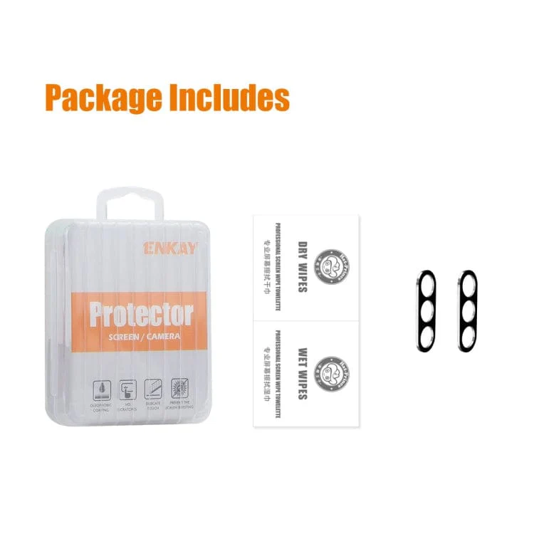 [2 PACK] Samsung Galaxy A55 Enkay Glass Camera Lens Protector - Image 6
