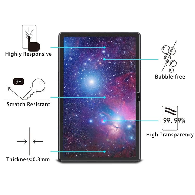 [2 PACK] Samsung Galaxy Tab A8 Tempered Glass Screen Protector, High Hardness, Anti-Scratch - Image 3
