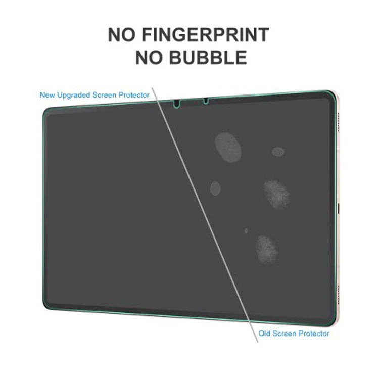 [2 Pack] Samsung Galaxy Tab S7 / Tab S8 Tempered Glass Screen Protector, High Hardness - Image 5