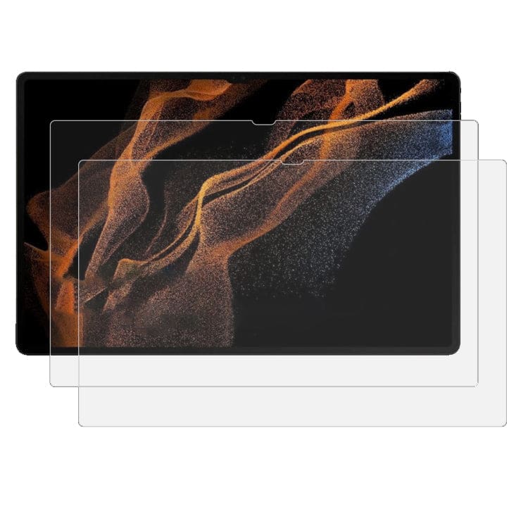 [2 PACK] Samsung Galaxy Tab S8 Ultra Tempered Glass Screen Protector, High Hardness, Anti-Scratch