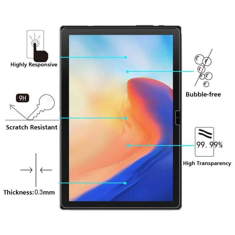 [2 PACK] BLACKVIEW TAB 9 Tempered Glass Screen Protector, Anti-Scratch - Image 3