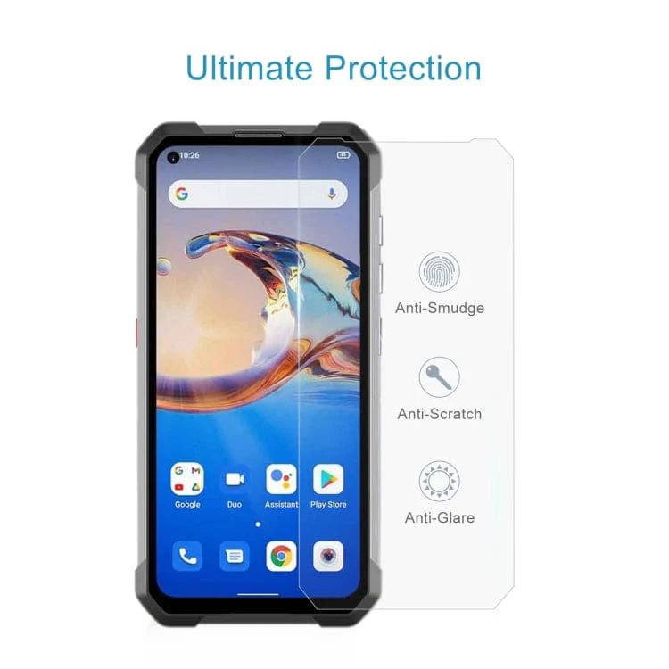 [2 PACK] Unihertz Tank Mini Rugged Tempered Glass Screen Protector, Anti-Scratch - Image 3