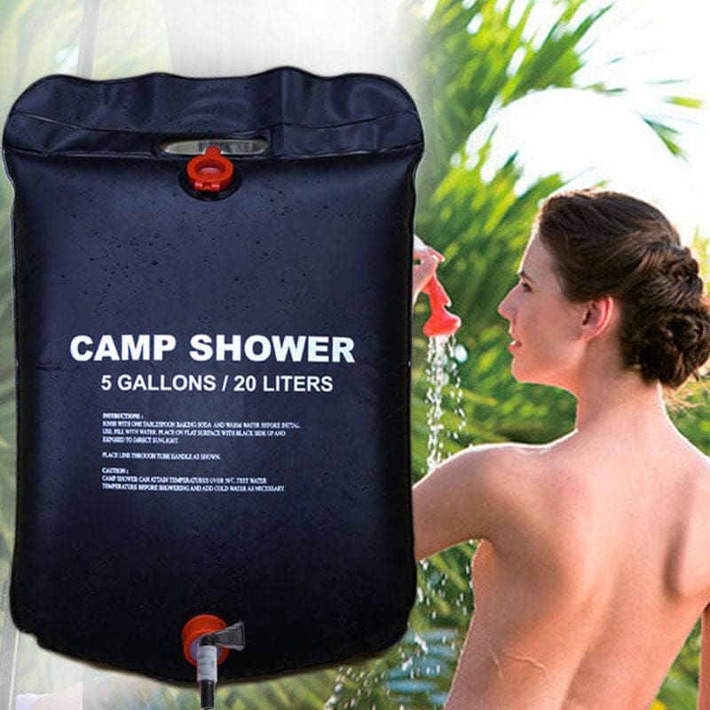 25L Outdoor Solar Camping Shower – Portable, Solar-Heated, and Easy to Use - Image 7