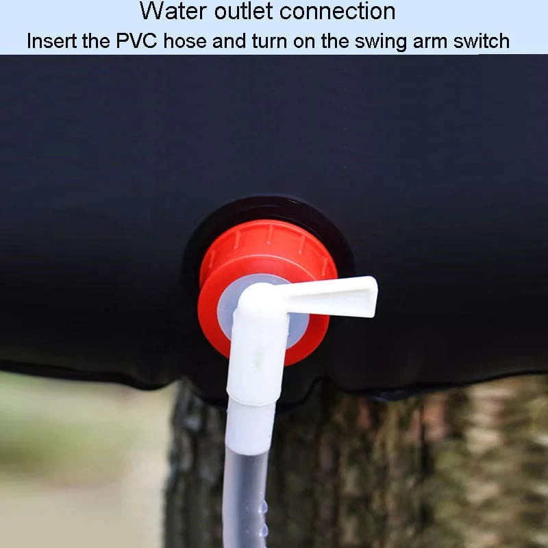 25L Outdoor Solar Camping Shower – Portable, Solar-Heated, and Easy to Use - Image 8