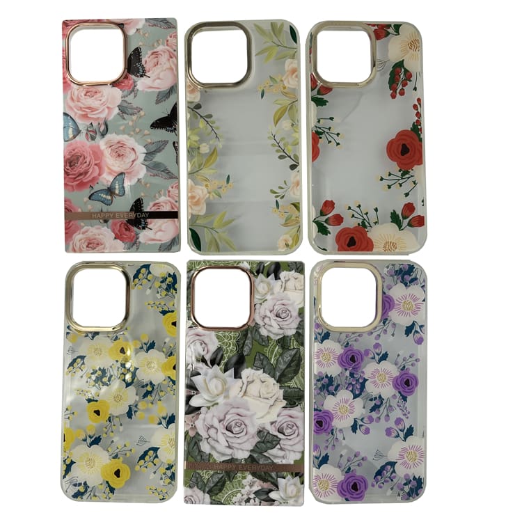 [3 Pack] Apple iPhone 14 Pro Max - Floral TPU Phone Case