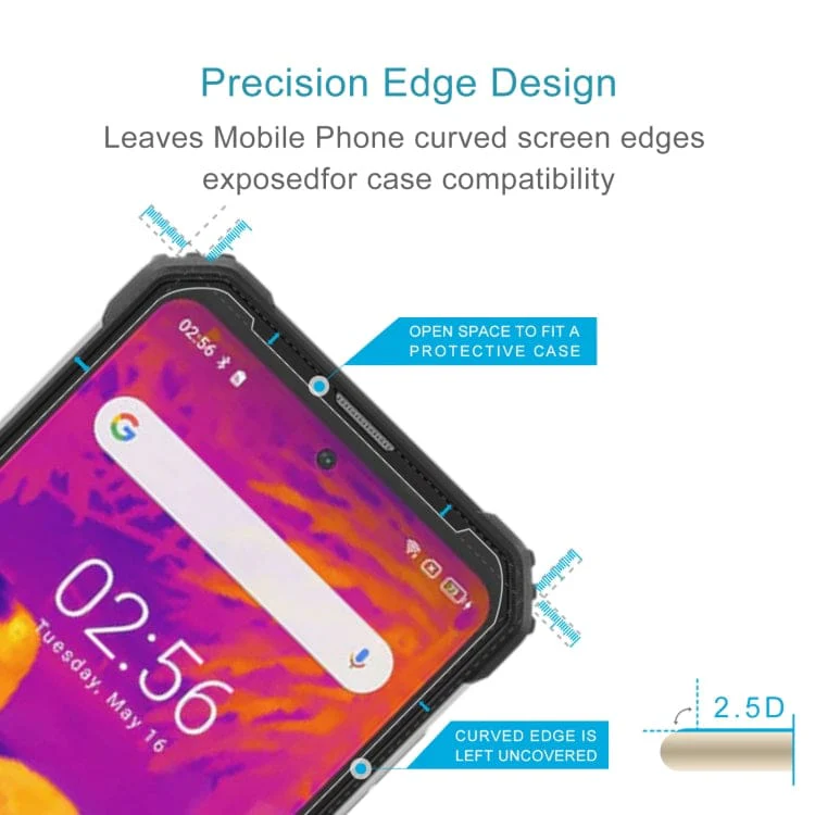 [3 PACK] Blackview BV8900 / BV8900 PRO Tempered Glass Screen Protector, High Hardness, Anti-Scratch - Image 2