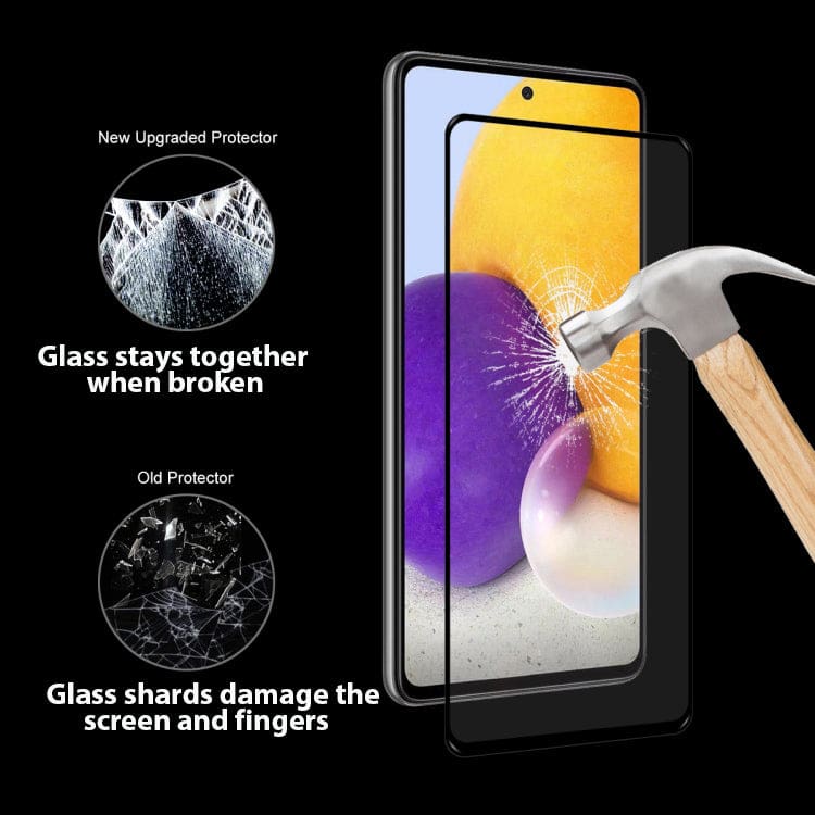 [3 PACK] Samsung Galaxy A73 5G Enkay Tempered Glass Screen Protector, Anti-Scratch - Image 6