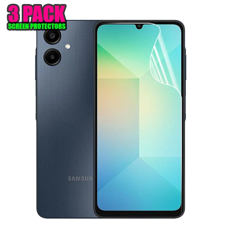 [3 PACK] Samsung Galaxy A06 Hydrogel Film Screen Protector