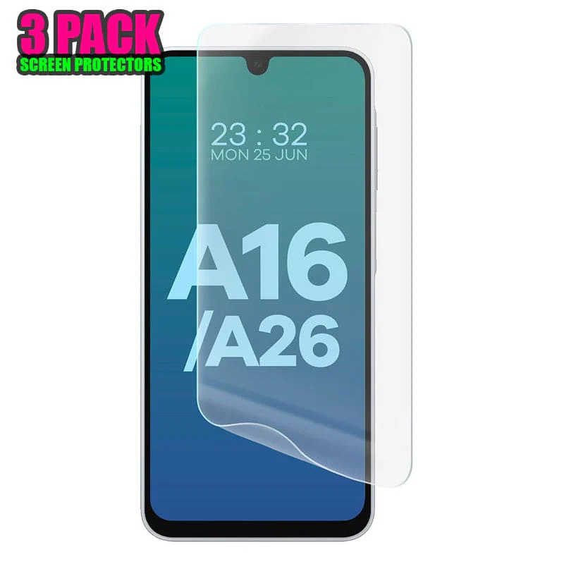 [3 PACK] Samsung Galaxy A26 Hydrogel Film Screen Protector