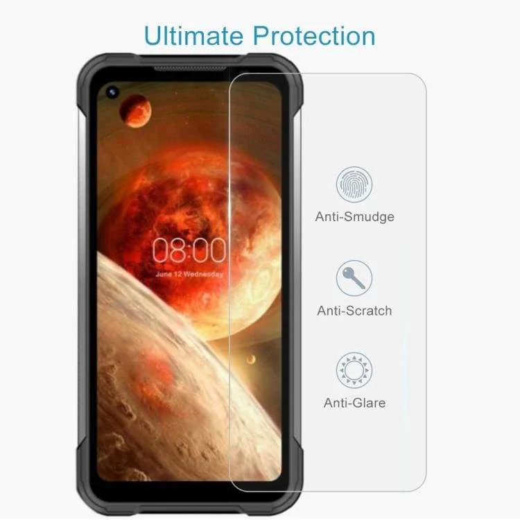 [3 PACK] Doogee S97 PRO/V10 Rugged Phone Tempered Glass, Anti-Scratch - Image 4