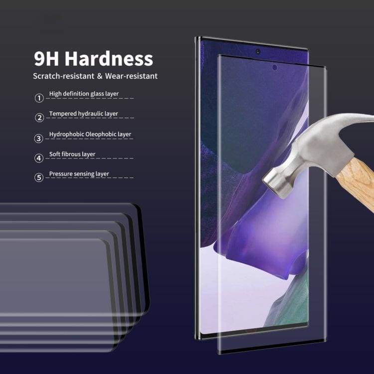 [3 PACK] SAMSUNG GALAXY NOTE 20 ULTRA Tempered Glass 9H Hardness, Anti-Scratch - Image 5