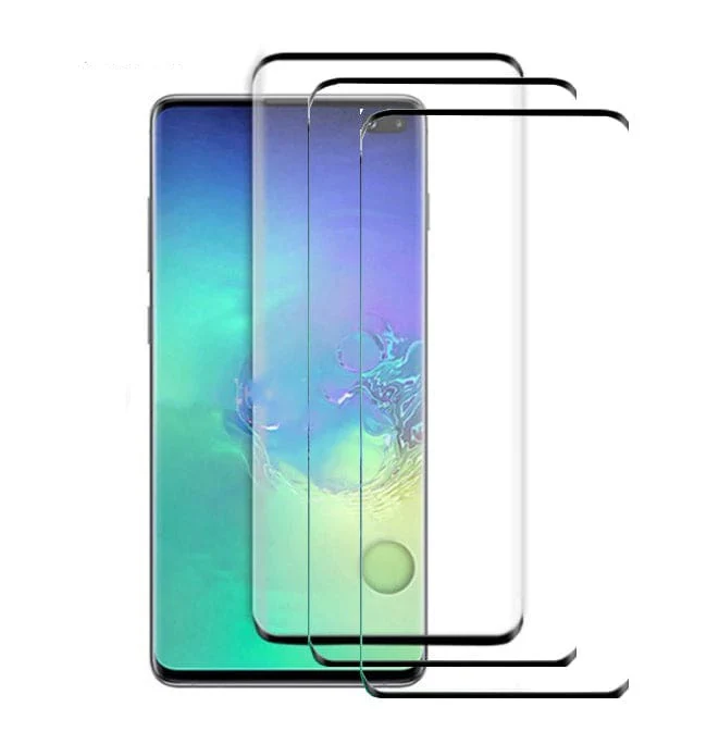 [3 PACK] Samsung Galaxy S10 6.1" Screen Tempered Glass 9H Hardness, Anti-Scratch