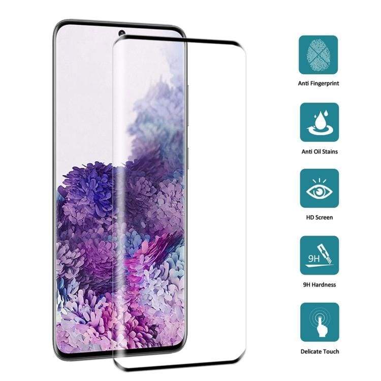 [3 Pack] SAMSUNG GALAXY S20+ Tempered Glass Screen Protector, Anti-Scratch - Image 3