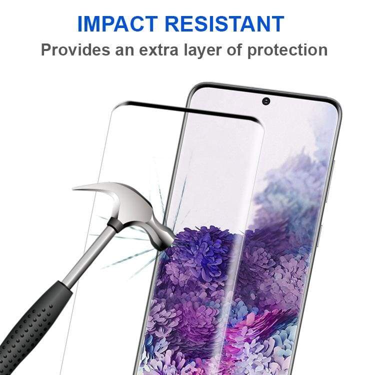 [3 Pack] SAMSUNG GALAXY S20+ Tempered Glass Screen Protector, Anti-Scratch - Image 4
