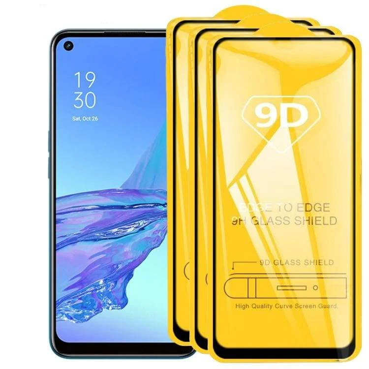 [3 PACK] OPPO A53S  Tempered Glass 9H Hardness, Anti-Scratch