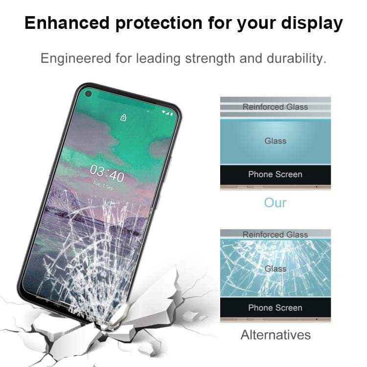 [3 PACK] NOKIA 3.4 / 5.4 Tempered Glass Screen Protector, Anti-Scratch - Image 5