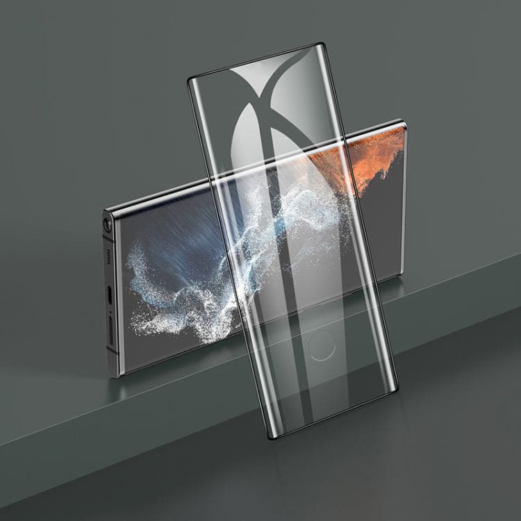 [3 PACK] SAMSUNG GALAXY S22 ULTRA Tempered Glass Screen Protector, Anti-Scratch - Image 4