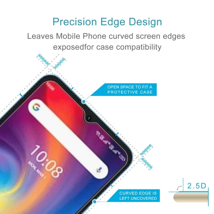 [3 Pack] Umidigi A13 Pro Max 5G Tempered Glass Screen Protector, High Hardness, Scratch Resistant - Image 2