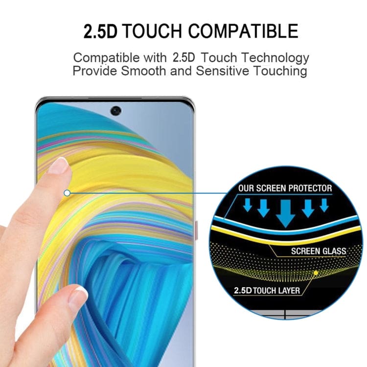 [3PACK] Huawei Mate 50 / Mate 50E Tempered Glass 9H Hardness, Anti-Scratch - Image 6