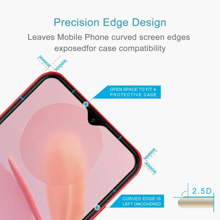 [3PACK] ULEFONE NOTE 12/12P Tempered Glass Screen Protector, Anti-Scratch - Image 3