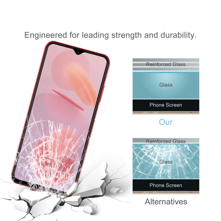 [3PACK] ULEFONE NOTE 12/12P Tempered Glass Screen Protector, Anti-Scratch - Image 5