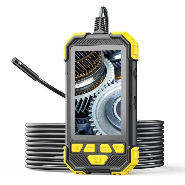 4.3" IPS Colour Screen 7.9mm DUAL LENS Endoscope, 1920x1080p, White LED Lights, 10 Metre, Brightness Control