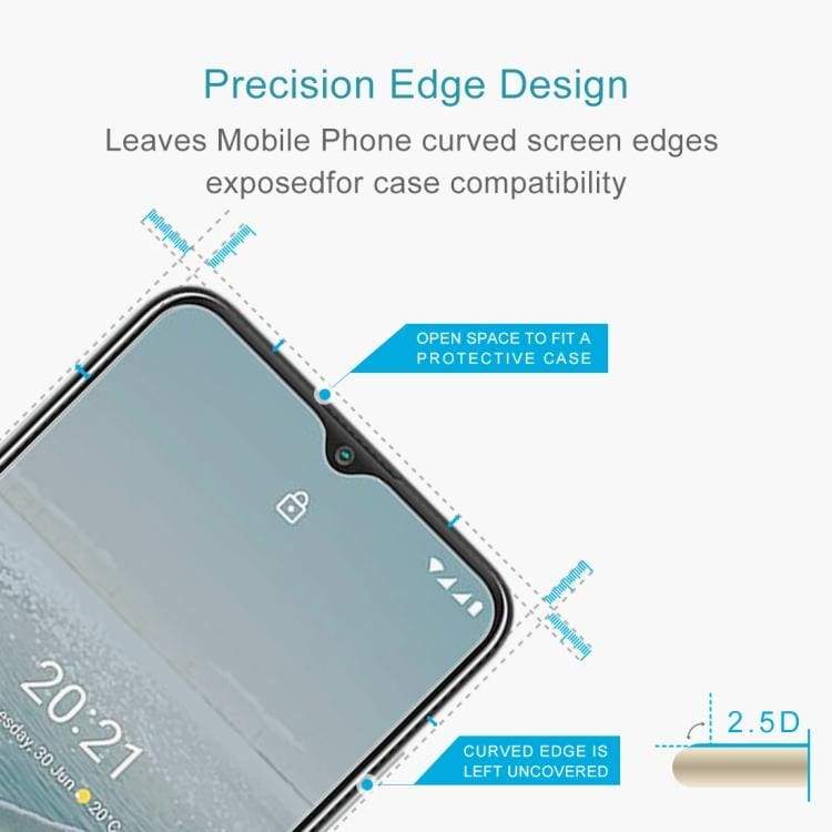 [5 PACK] Nokia C12 / C12 Pro / C12 Plus Tempered Glass Screen Protector, Anti-Scratch - Image 2