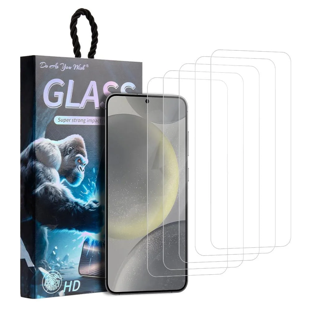 [5 PACK] Samsung Galaxy S24+ High Quality HD Tempered Glass Screen Protector