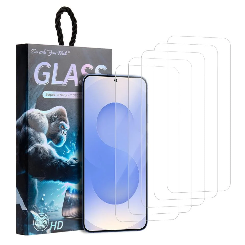 [5 PACK] Samsung Galaxy S25+ High Quality HD Tempered Glass Screen Protector