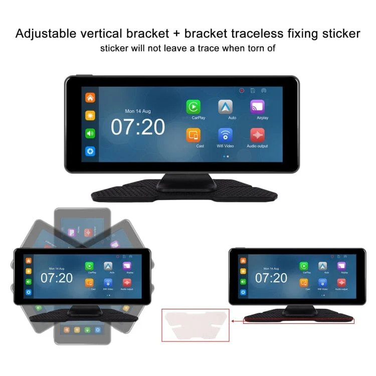 6.86in Touch Screen Dash Cam, Wi-Fi, Android Auto, Apple CarPlay, FM Transmitter, Bluetooth - Image 11
