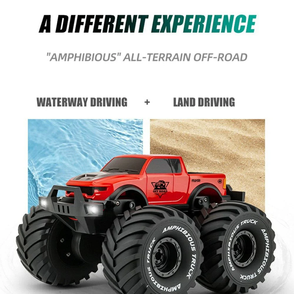 8860 1/16 Scale 4WD Amphibious Remote Control Off-Road Car - Image 4