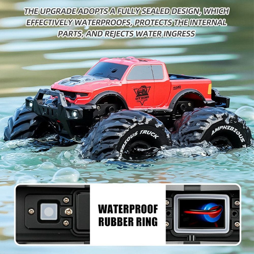 8860 1/16 Scale 4WD Amphibious Remote Control Off-Road Car - Image 5