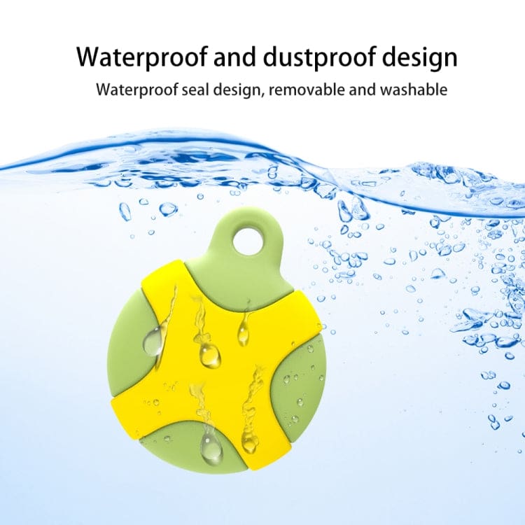 Two Piece AirTag Silicone Cover with Carabiner - For Apple AirTag Locator - Image 2