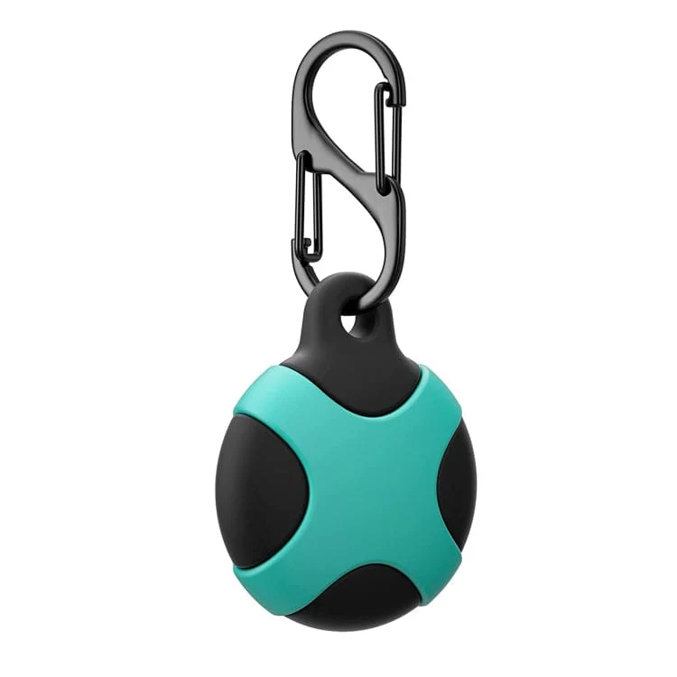 Two Piece AirTag Silicone Cover with Carabiner - For Apple AirTag Locator - Image 6