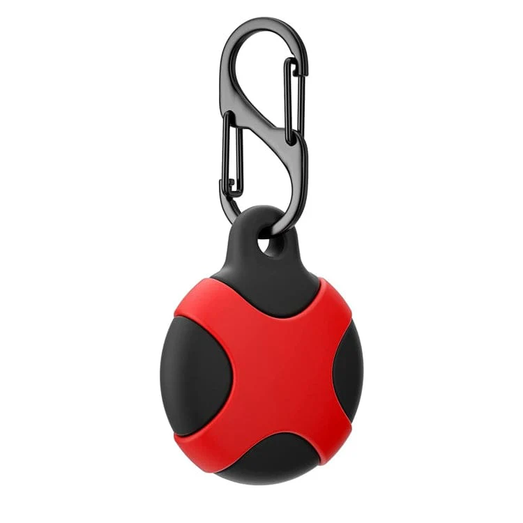 Two Piece AirTag Silicone Cover with Carabiner - For Apple AirTag Locator - Image 8
