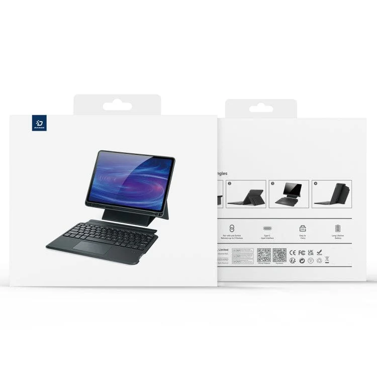 Apple iPad 10.2 / Air 3 / Pro 10.5 Dux Ducis DK Detachable Bluetooth Keyboard Cover with Touchpad - Image 9
