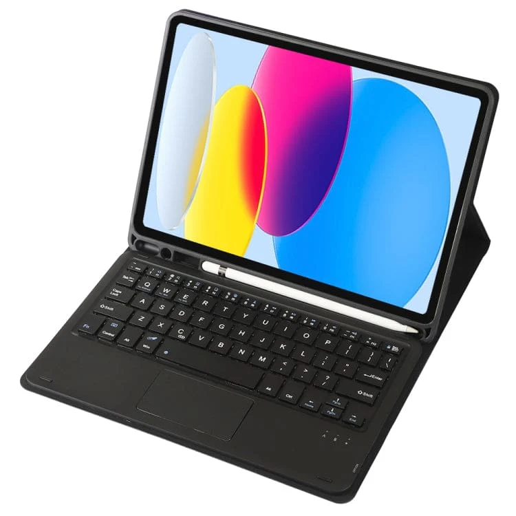 Apple iPad 11 2025 / iPad 10th Gen 10.9 2022 Wireless Detachable Keyboard/Cover, Touchpad, Pen Holder - Image 3