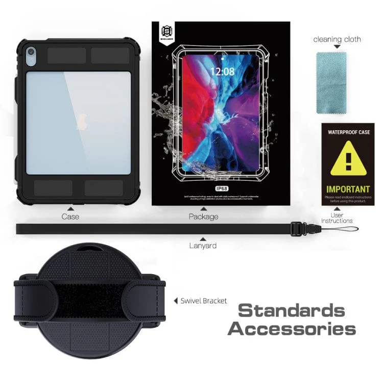 Apple iPad 11 2025 / iPad 10th Gen 10.9 2022 RedPepper Shellbox Waterproof Cover with Built-In Screen Protector - Image 4